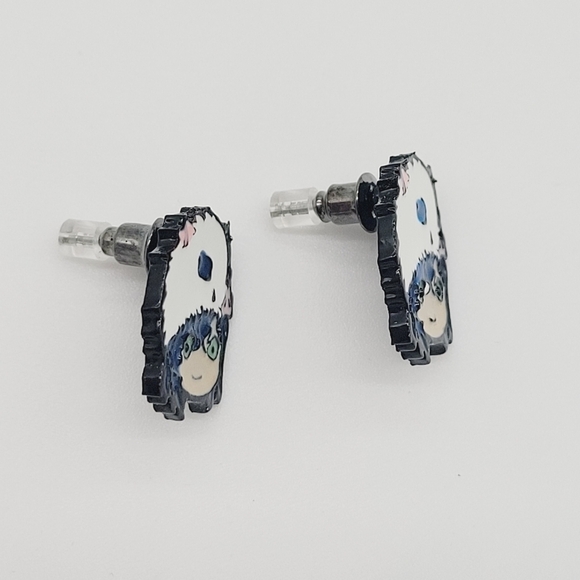 New Anime Demon Slayer Stud Earrings 1 pair - Picture 4 of 4